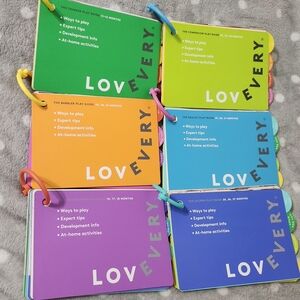 Lovevery Colorful Learning Play Guides Qty 6 Months 11-27